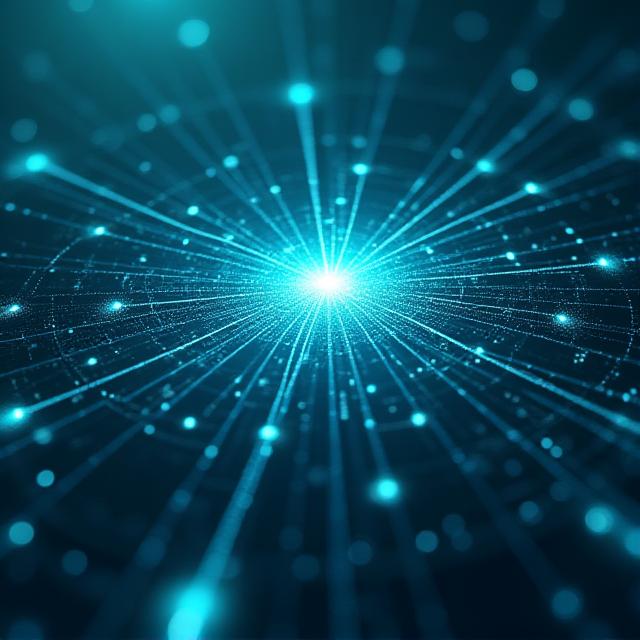 Abstract cosmic map with secure shielding representing data protection